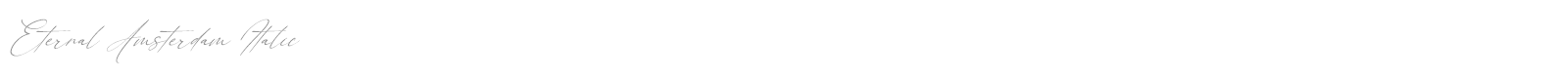 Eternal Amsterdam font preview